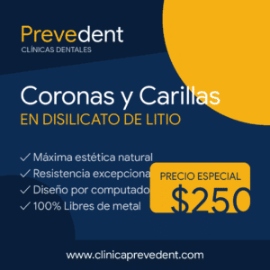 Coronas y carillas en disilicato de litio